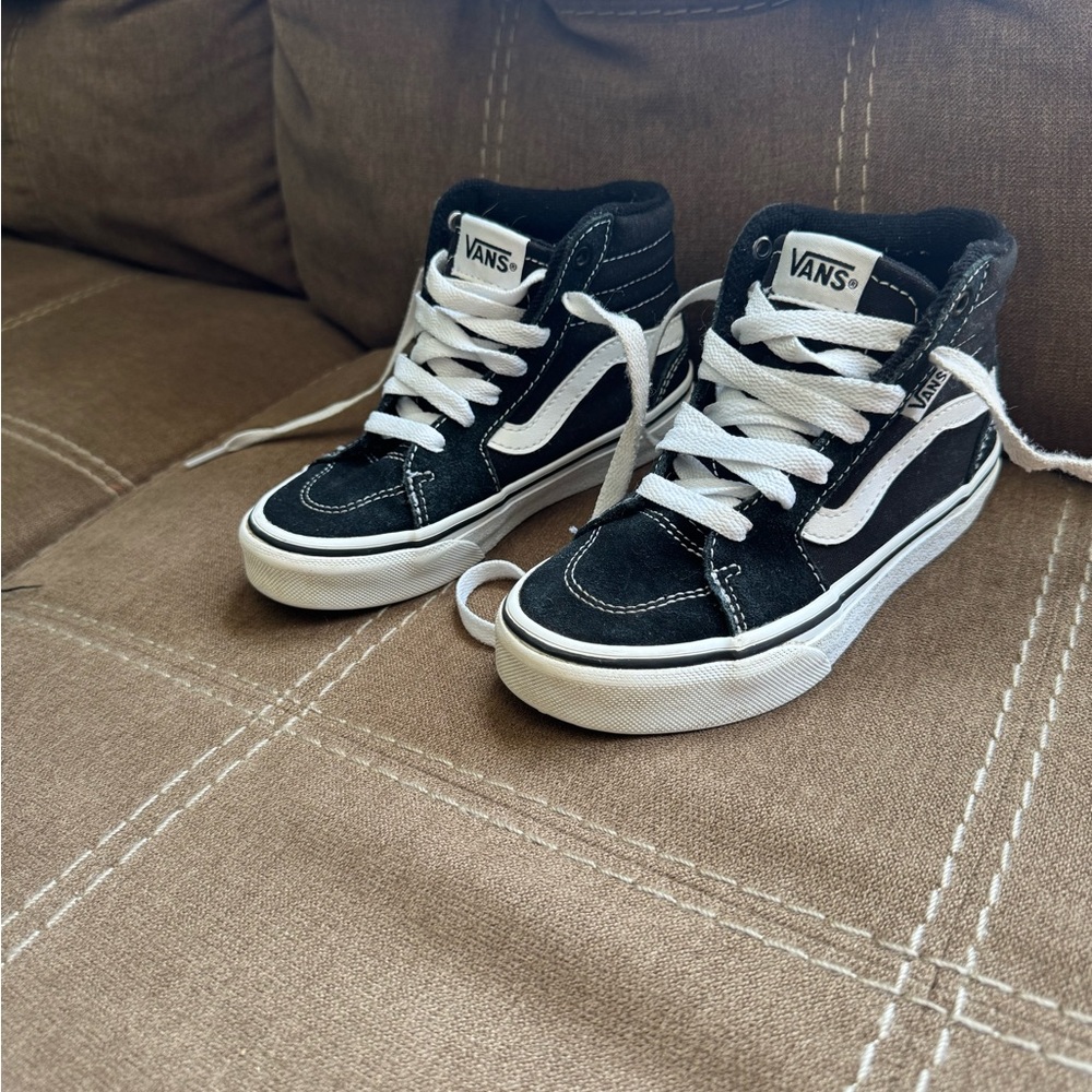 Vans Classic Black and White High-Tops